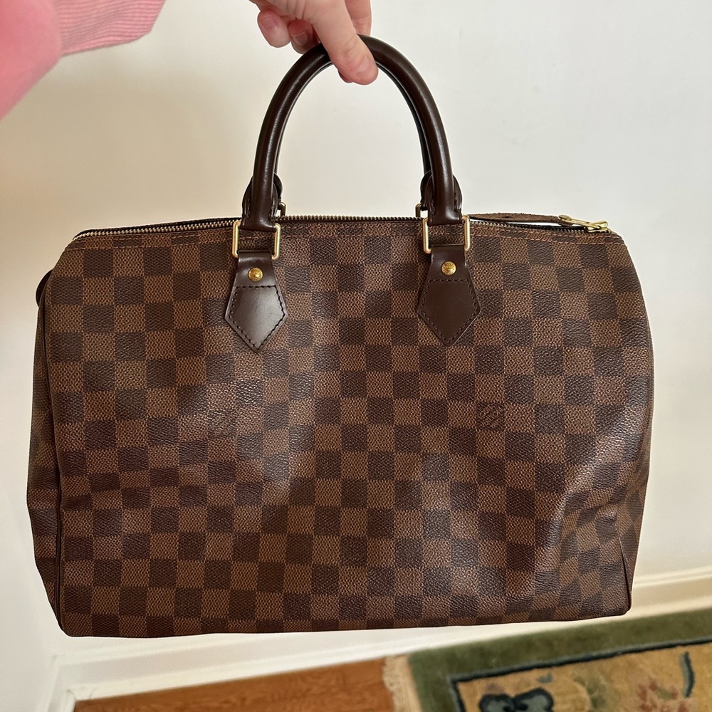 Louis Vuitton Speedy 35 Damier Ebene
